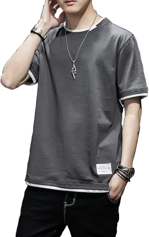 メンズ綿Tシャツ